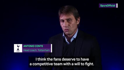 Télécharger la video: Conte hoping to bring 'attractive, competitive' football to Tottenham