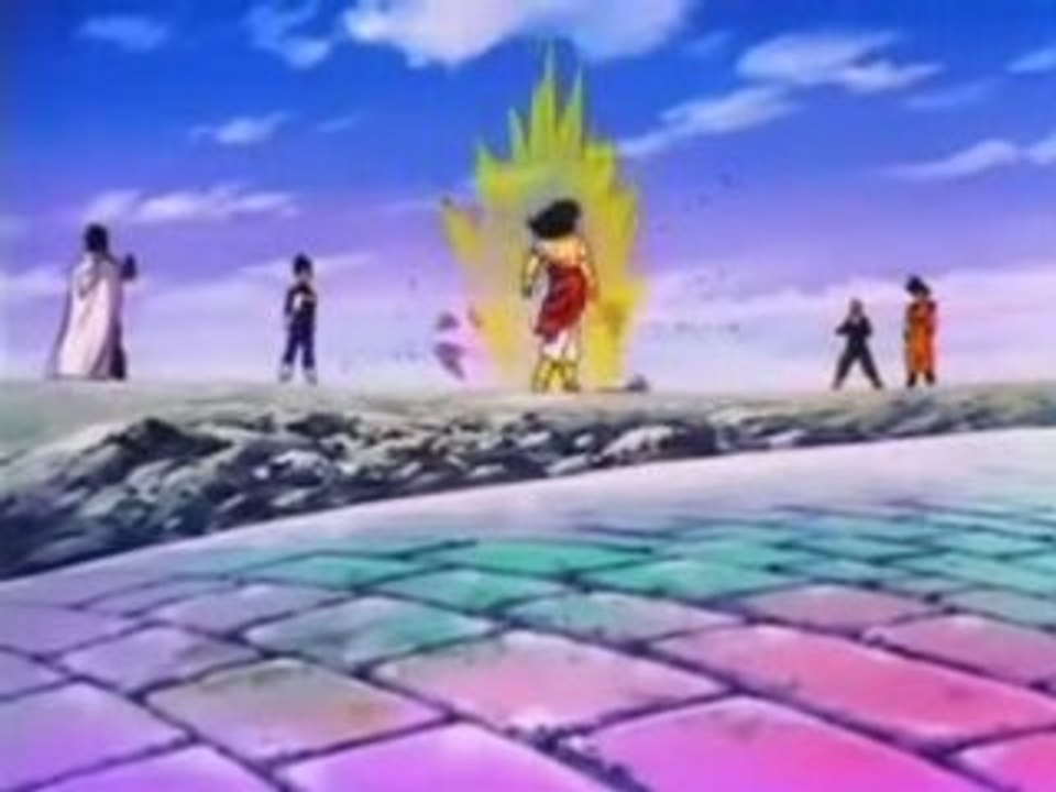 DBZ Movie 8 - Broly transforms to the Legendary Super Saiyan