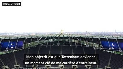 Tottenham - Les premiers mots de Conte