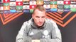 Brendan Rodgers on Leicester's must-win Spartak game