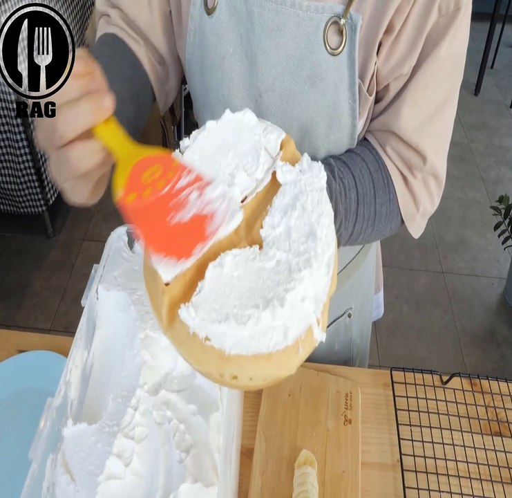 Gofres de Crema Batida