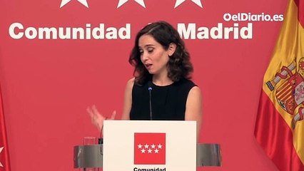 Ayuso califica de "complicada" la crisis interna en el PP por el liderazgo de la formación en Madrid