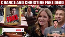 CBS Y&R Spoilers shock Chance and Christine create fake death, give Abby a surprise when he returns