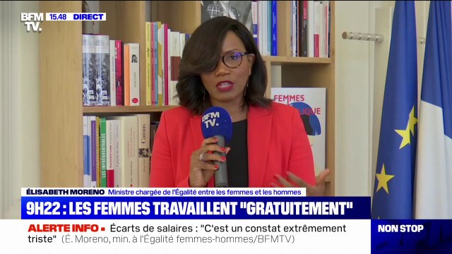 Egalité salariale entre les hommes et les femmes: Elisabeth Moreno constate que 13% des entreprises 'oublient' d'augmenter les femmes qui rentrent de leur congé maternité