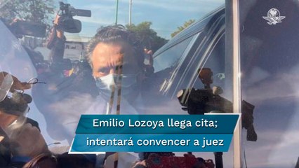 Emilio Lozoya llega su comparecencia por caso Odebrecht