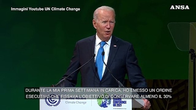 Cop26, Biden annuncia un piano per le foreste: Dagli Usa fino a 9 miliardi di finanziamenti