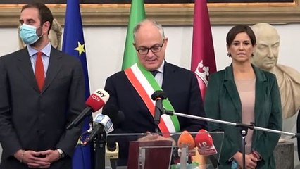 Roma, Gualtieri presenta la sua giunta: "Davanti a noi tanti problemi, parleremo con i fatti"
