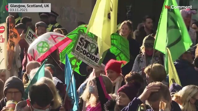 Climate activists denounce 'greenwashing' at COP26