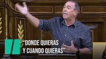 El rifirrafe de Baldoví en el Congreso: 