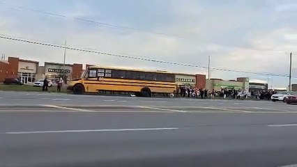 Manifestation des CPE à Delson (Vidéo gracieuseté)