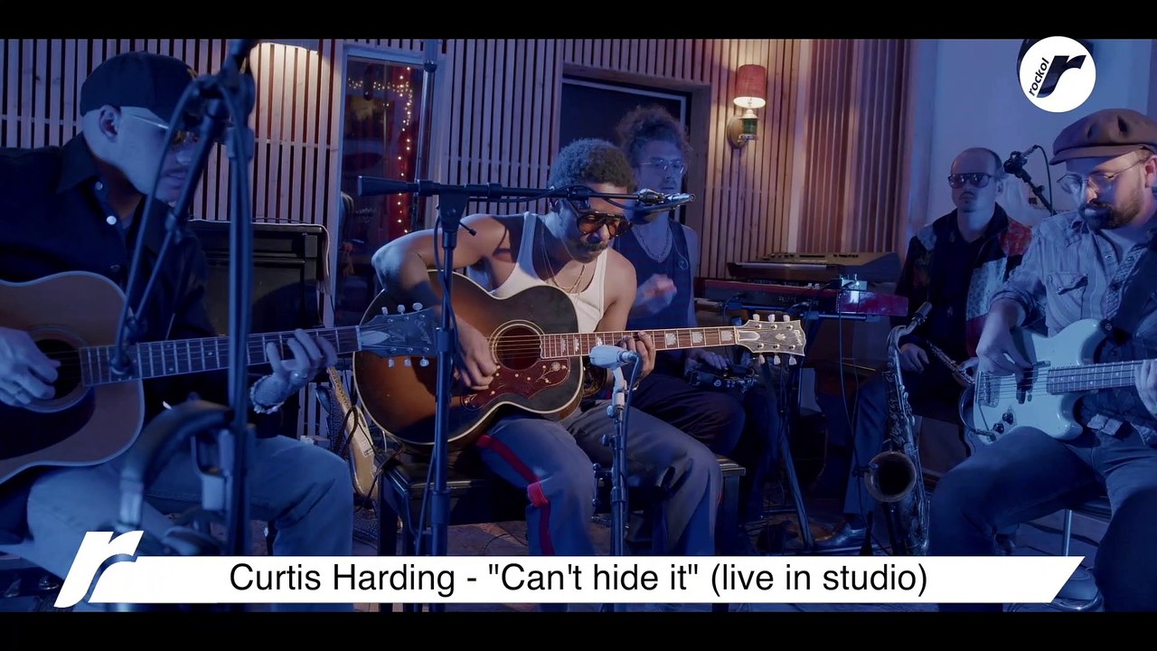 Curtis Harding - "Can't hide it" (live in studio)