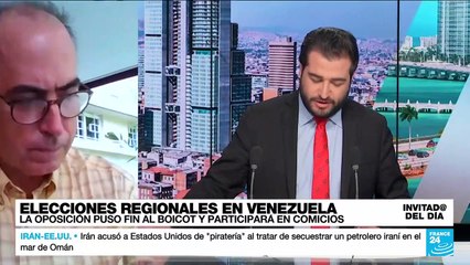 Roberto Picón: "La participación en las anteriores elecciones de Venezuela fue solamente del 30%"