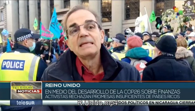 Grupos activistas de Reino Unido rechazan incumplimiento de financiamientos para el cambio climático