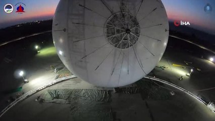 İsrail, ilk gelişmiş hava gözetleme balonu 'HAAS'ı tanıttı