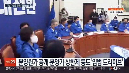 민주 "이재명표 민생개혁 뒷받침"…재난지원금 당정 갈등