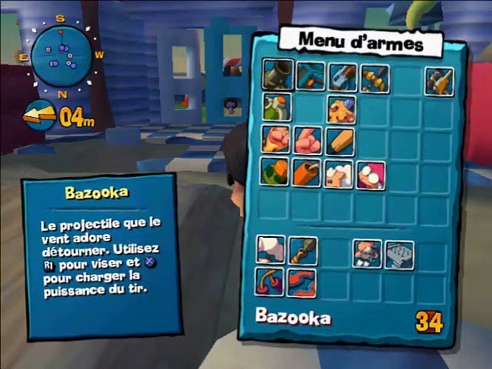 Worms 4 : Mayhem online multiplayer - ps2