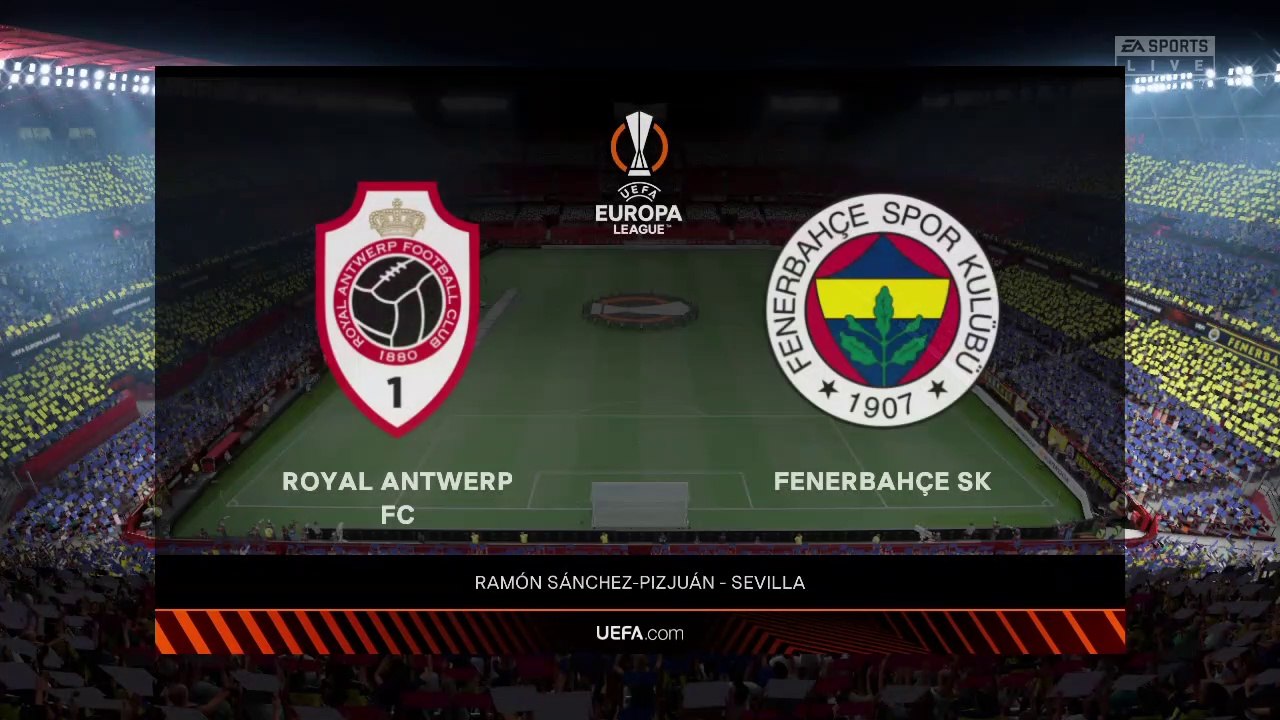 Antwerp vs Fenerbahce || Europa League - 4th November 2021 || Fifa 22