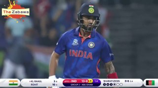 Highlights India vs Afghanistan T20 worldcup