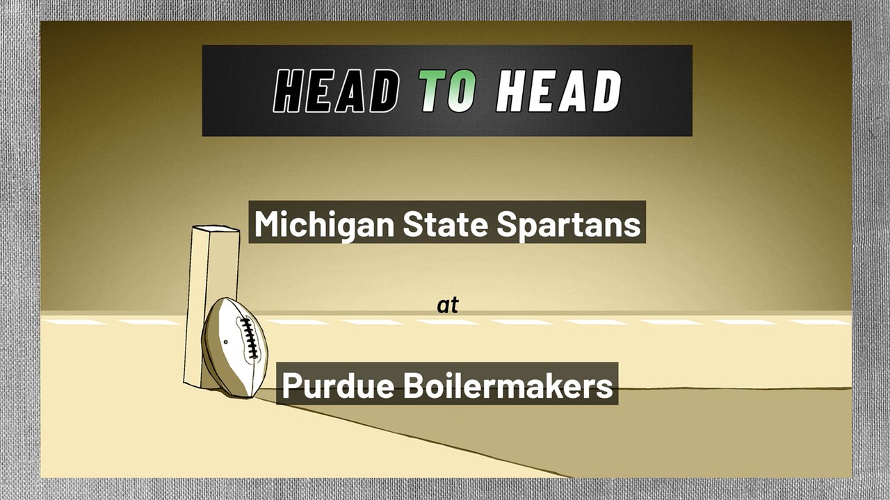 Michigan State Spartans at Purdue Boilermakers: Spread
