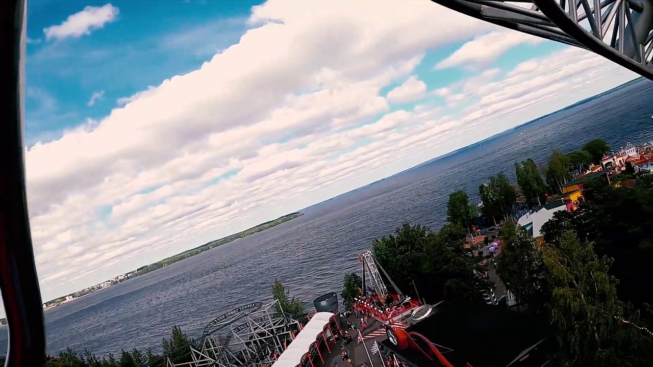 Tornado Roller Coaster (Sarkanniemi Park - Tampere, Finland) - 4K Inverted  Intamin Roller Coaster POV Video - video Dailymotion