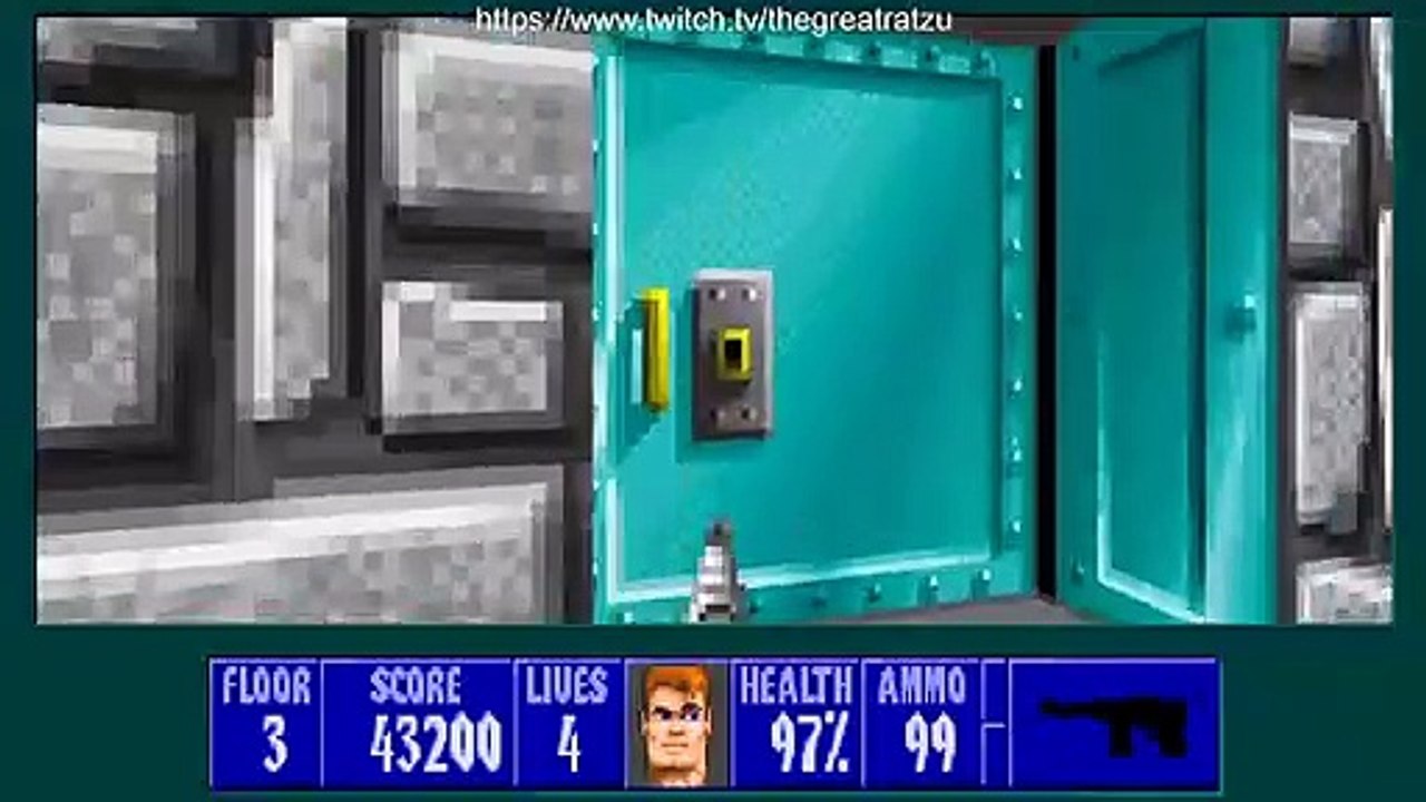 Chatzu Plays Wolfenstein 3D Episode 1 - An A-maze-ing Relic