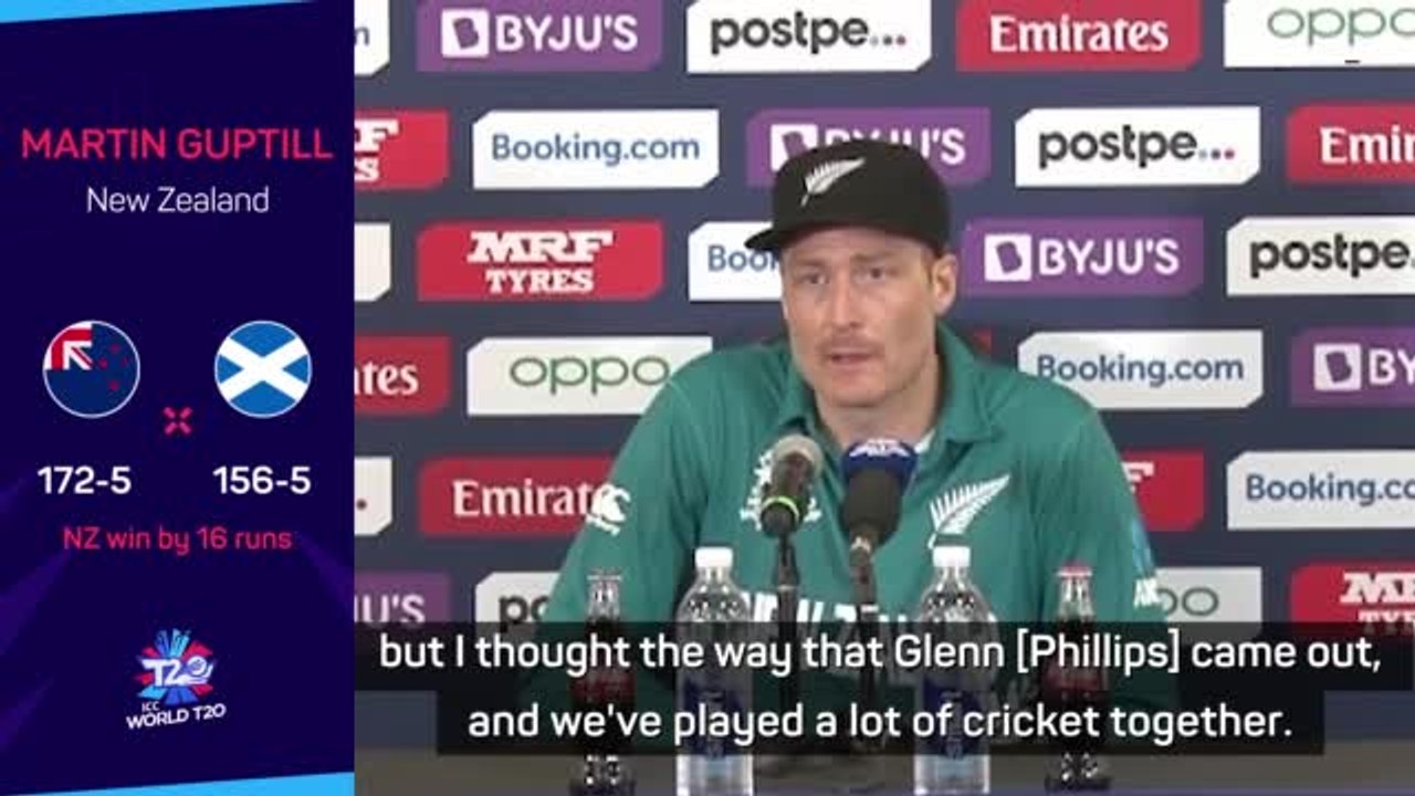 Guptill becomes second person in history to hit 3,000 run mark as Black Caps beat Scotland