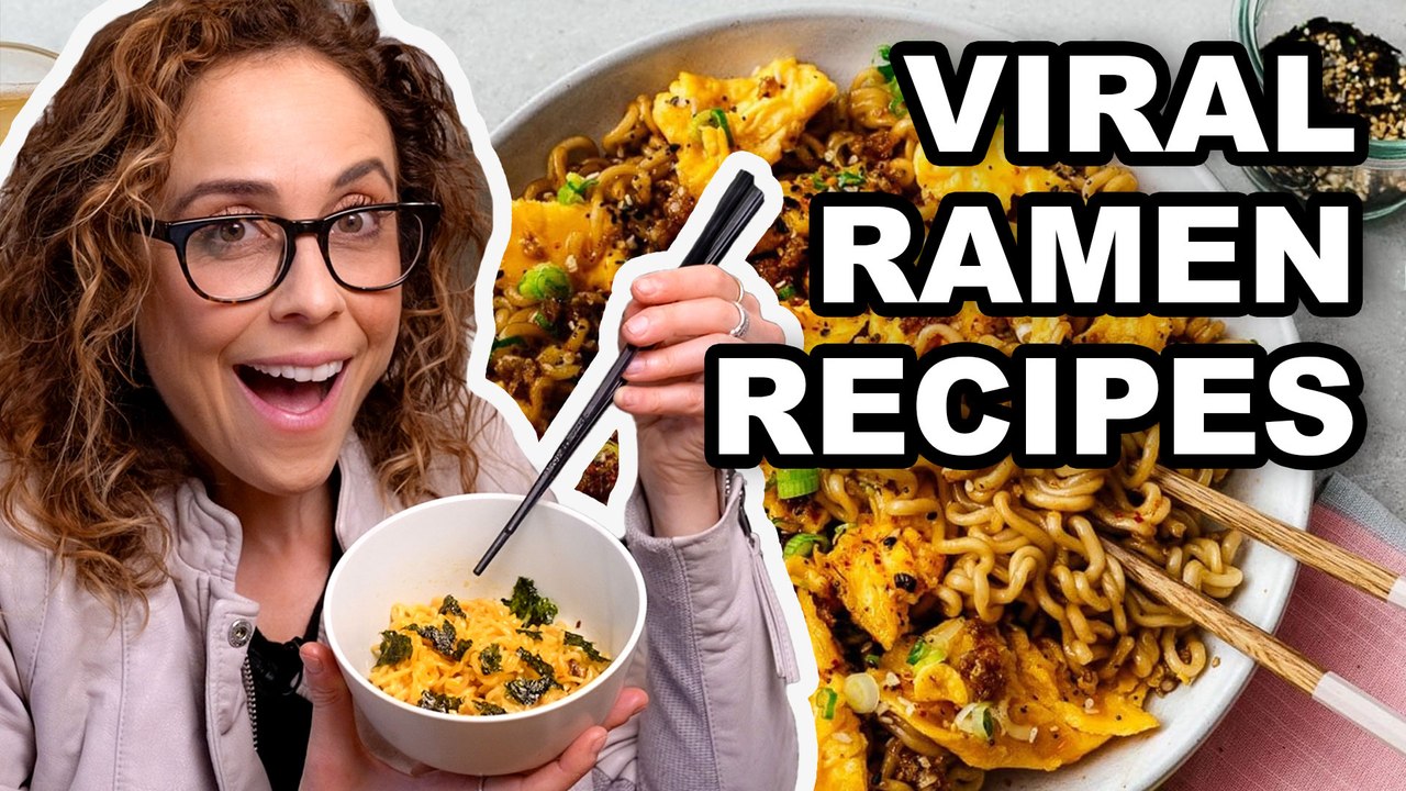 We Tried Making TikTok Ramen Recipes
