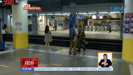 Karamihan ng mga pasahero sa MRT, pabor sa pagtataas ng kapasidad sa 70% | UB