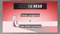 Texas Longhorns at Iowa State Cyclones: Spread