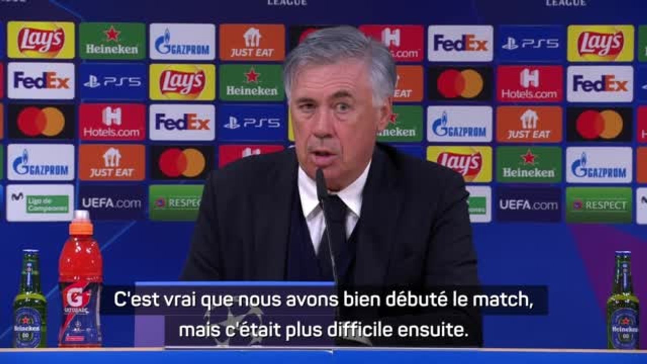 Groupe D - Ancelotti pas surpris par les sifflets