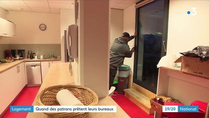 Solidarité : des sans abri hébergés dans des entreprises