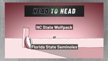 NC State Wolfpack at Florida State Seminoles: Over/Under