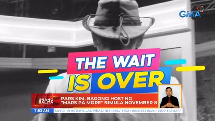 Pars Kim, bagong host ng "Mars Pa More" simula November 8 | UB