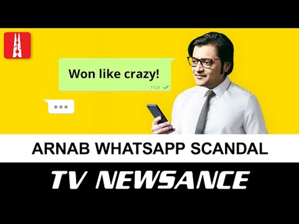 Arnab Goswami WhatsApp Chat Leak | TV Newsance Episode 118