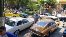 Encontro de carros antigos na São Gualter - São Paulo