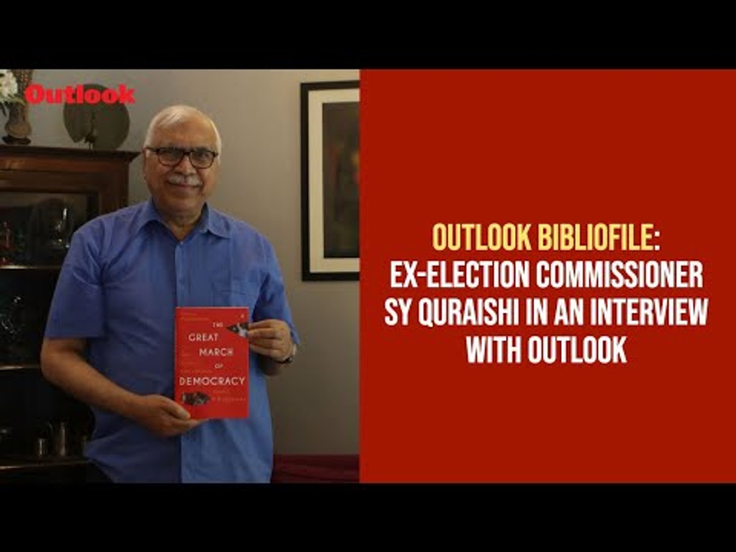 ⁣Outlook Bibliofile: Ex-Election Commissioner SY Quraishi In An Interview With Outlook