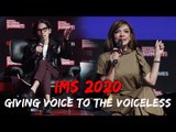 IMS 2020 : GIVING VOICE TO THE VOICELESS BY NAJWA SIHAB & ANGGA SASONGKO