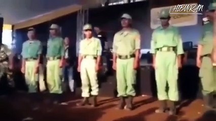 Aksi kocak tes masuk hansip - komedi indonesia