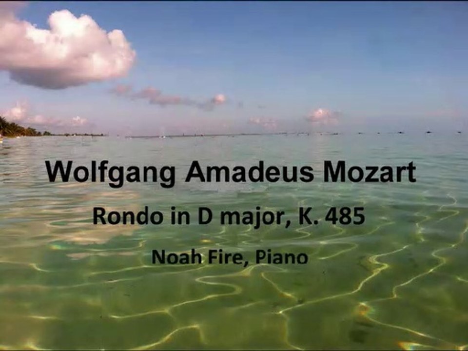 Mozart Rondo in D major, K.485