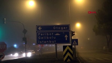 Çanakkale Boğazı’nda deniz ulaşımı durdu