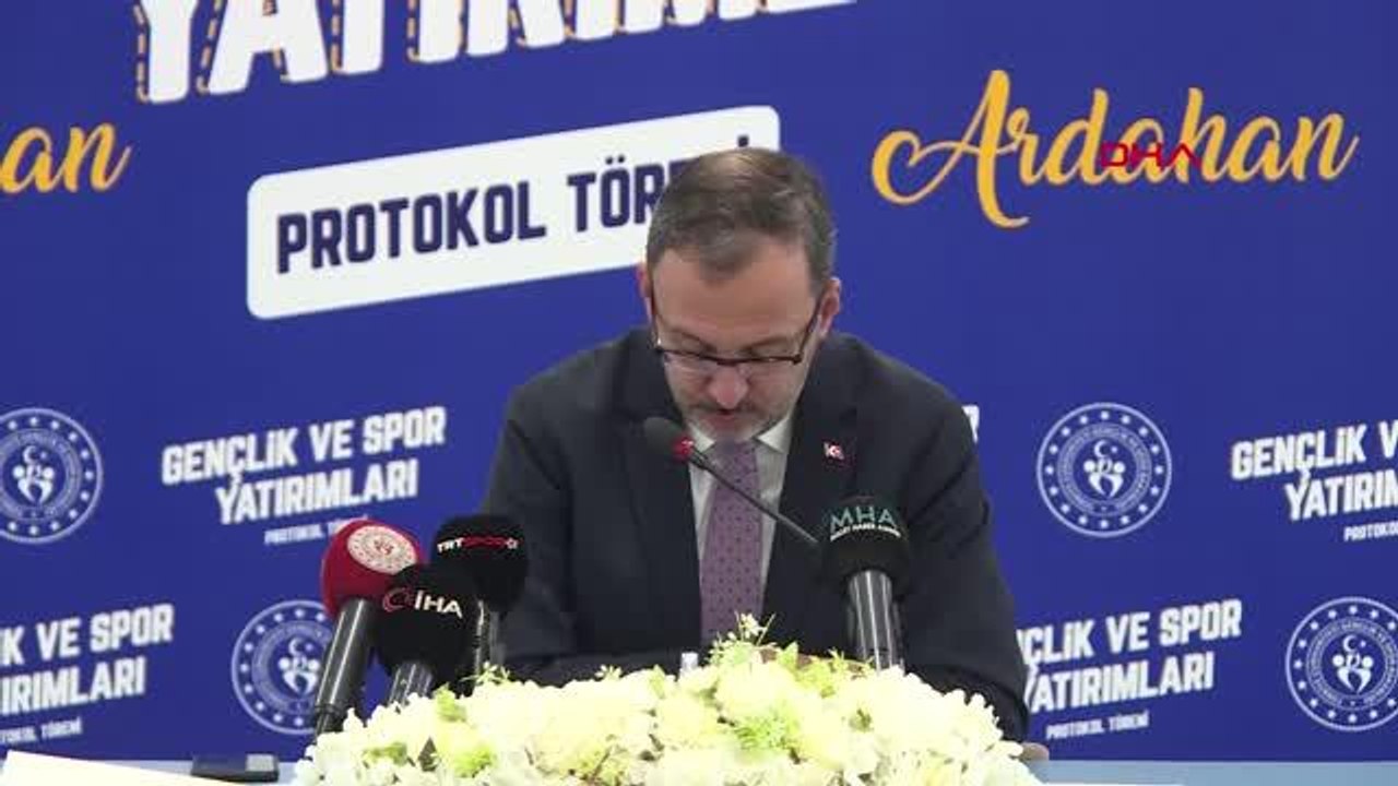 SPOR Bakan Kasapoğlu Milletimizin gücüne güç katmaya devam ediyoruz