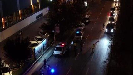 Bursa'da "drone destekli" asayiş uygulaması