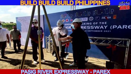 PASIG RIVER EXPRESSWAY PROJECT - PAREX l BUILD BUILD BUILD