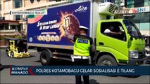 Polres Kotamobagu Gelar Sosialisasi E-Tilang