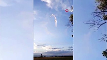 Arjantin'de gösteri yapan akrobasi uçağı düştü: 3 yaralı