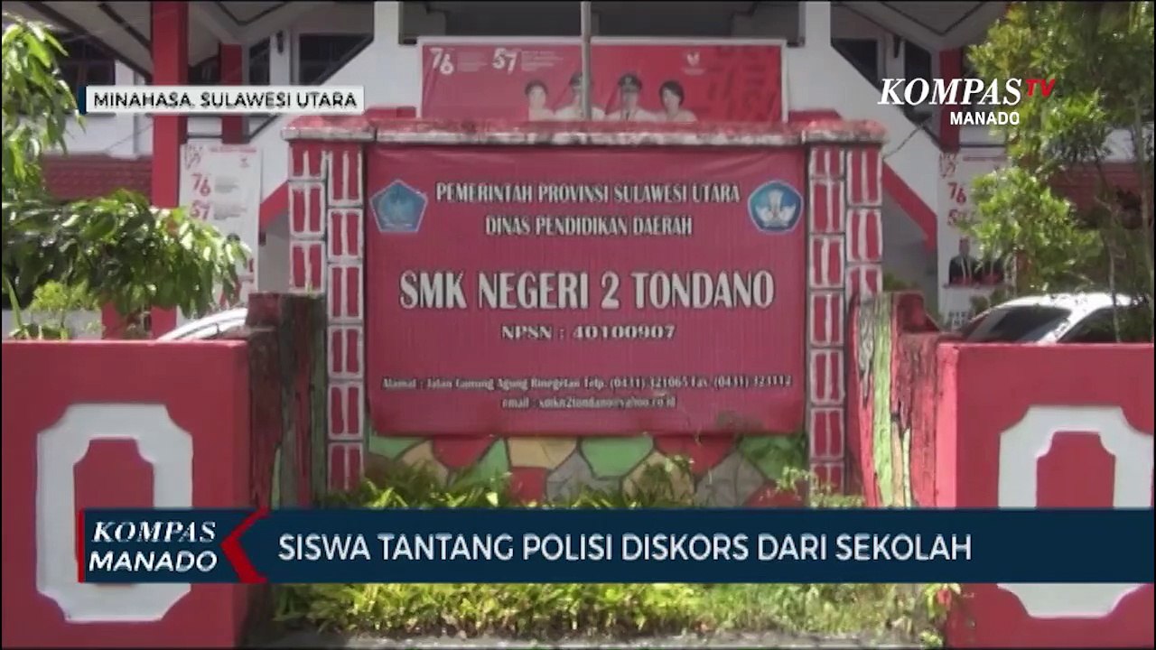 Siswa Tantang Polisi Diskors Dari Sekolah