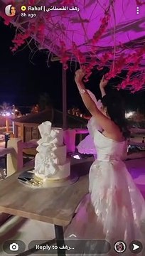 بـ حفل ملكي .. رهف القحطاني تحتفل بتوثيق حسابها سناب شات