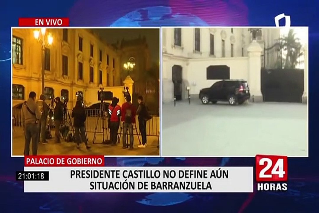 Pedro Castillo y Mirtha Vásquez definen futuro de Barranzuela tras escándalo de fiesta