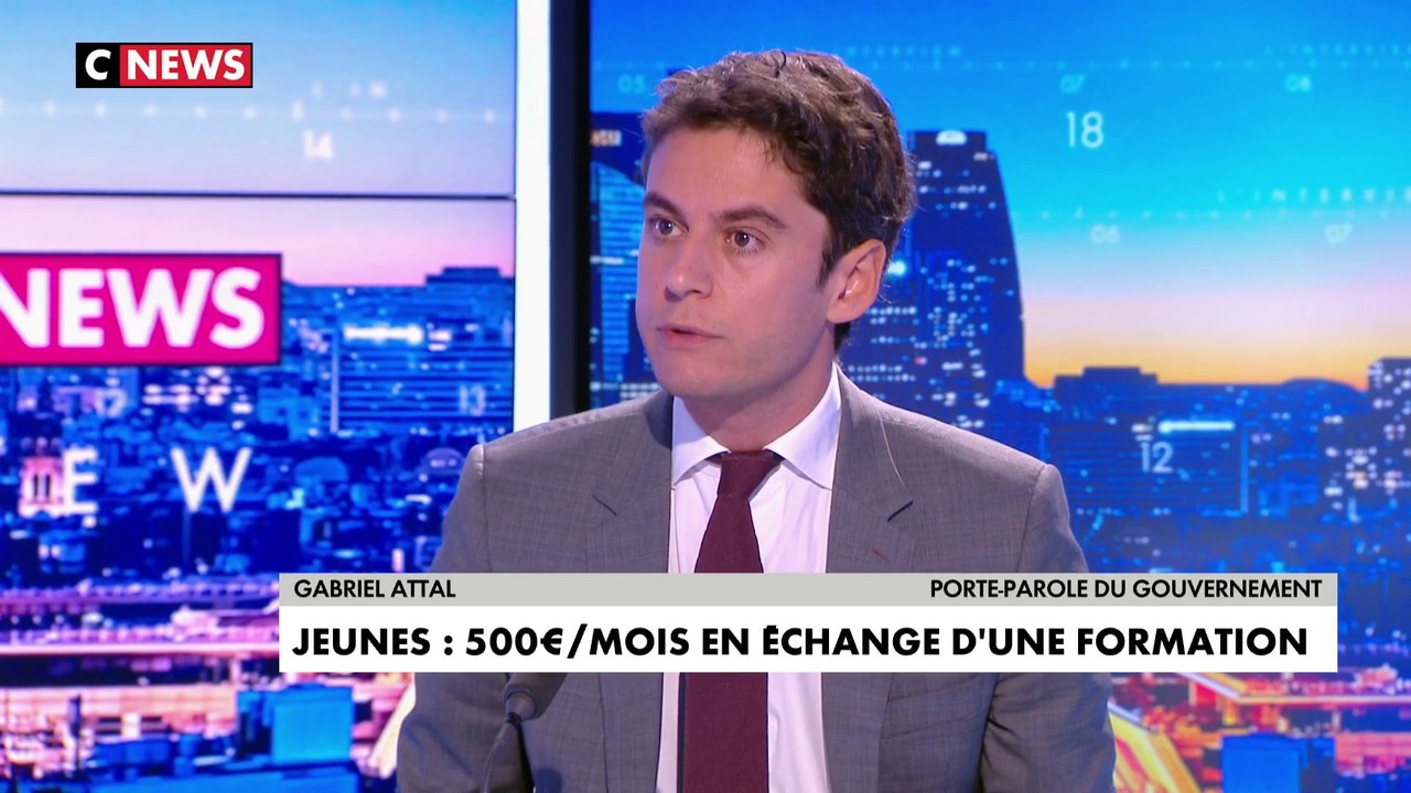Gabriel Attal : «C'est un nouveau dispositif plus ambitieux que ce qui existe aujourd'hui (...) là nous avons un dispositif nouveau, plus simple avec deux idées fortes»