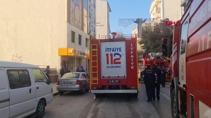 Kız öğrenci yurdunda çıkan yangın, paniğe neden oldu